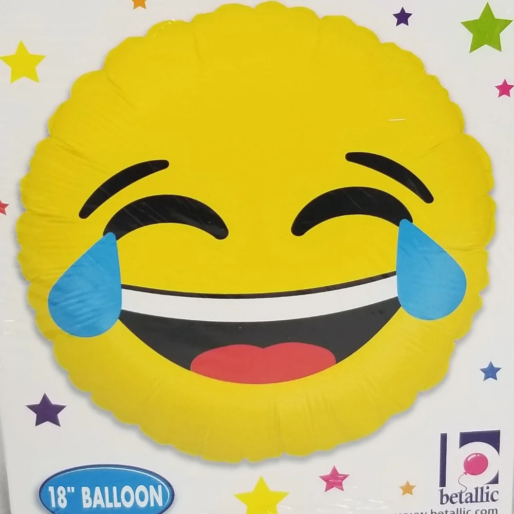 Emoji 18 Inches Foil Balloon!